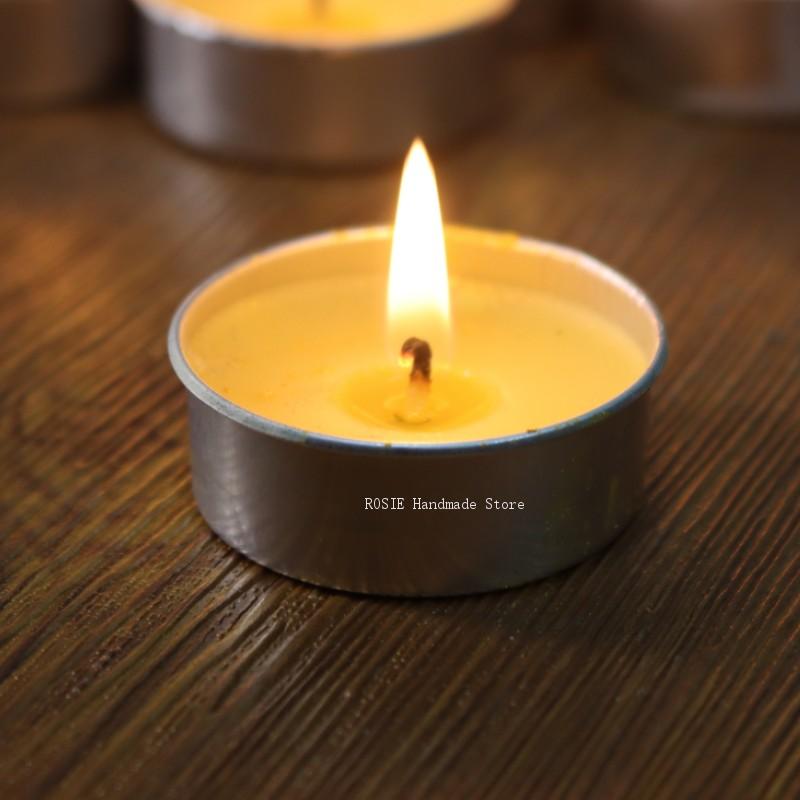 علبة شمع شاي دائرية من الألومن - مراجعة Candle Supplies Tins وسعره