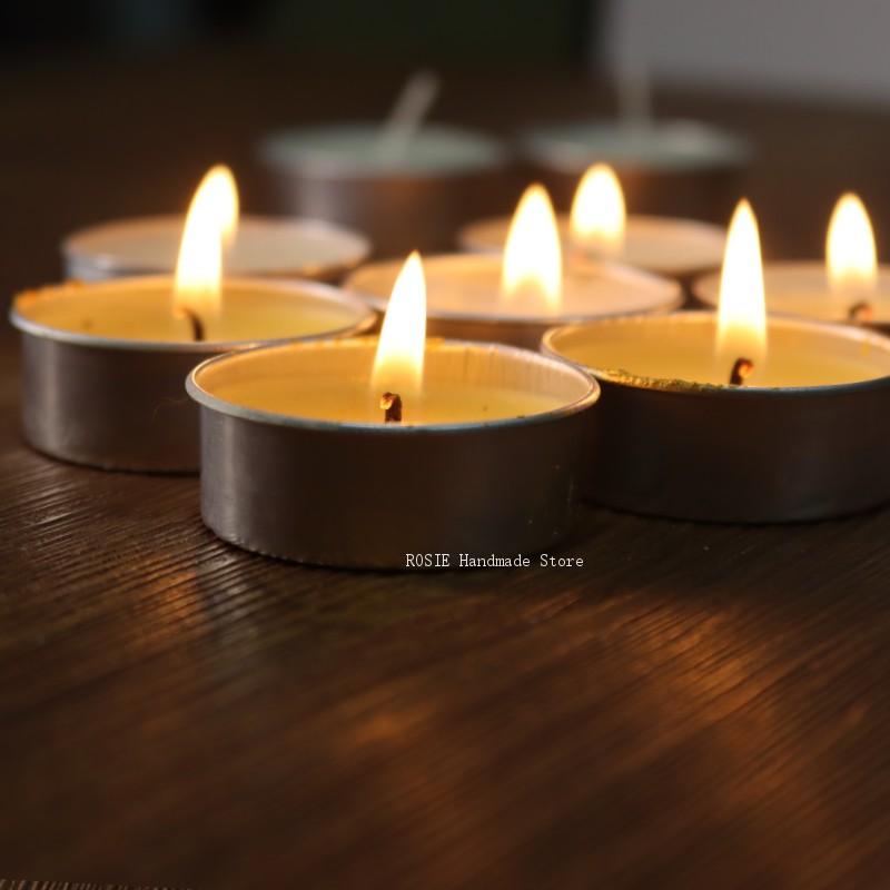 علبة شمع شاي دائرية من الألومن - مراجعة Candle Supplies Tins وسعره