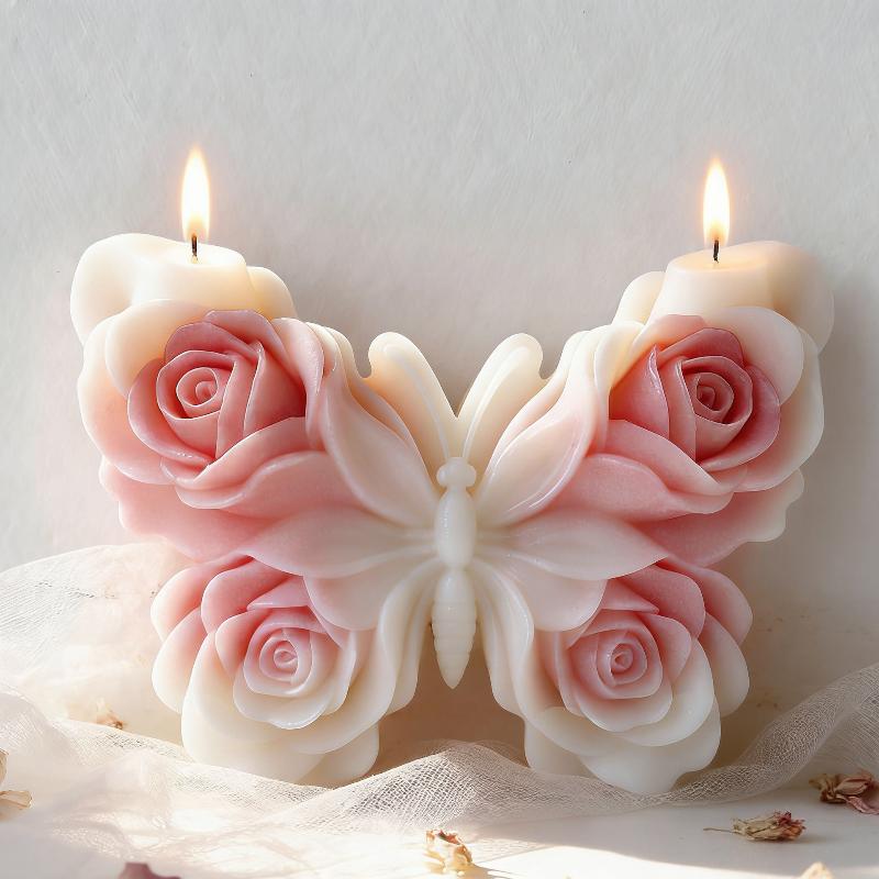 قالب سيليكون على شكل فراشة وور - مراجعة Candle Supplies Tins وسعره